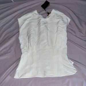 Massimo Dutti white blouse